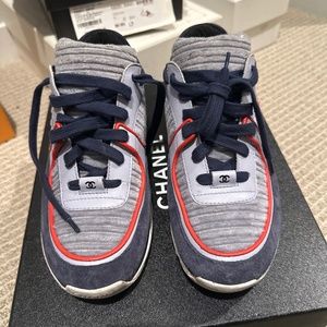 Chanel velvet runners